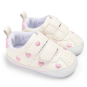 Baby Boys Girls Shoes Non-slip Velcro Sneakers Toddler First Walkers Shoes-LovePink