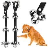 2Packs Dog Doorbells Pets Outgoing Alarm Bell Adjustable Training Duide Dog Bell