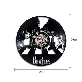 7 Color Luminous Vinyl Record Wall Clock with Remote Control