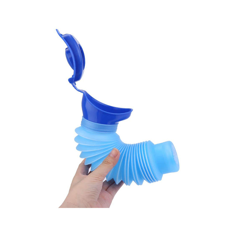 Emergency Urinal Portable Mini Outdoor Camping Travel Shrinkable Personal Mobile Toilet 2 Pcs