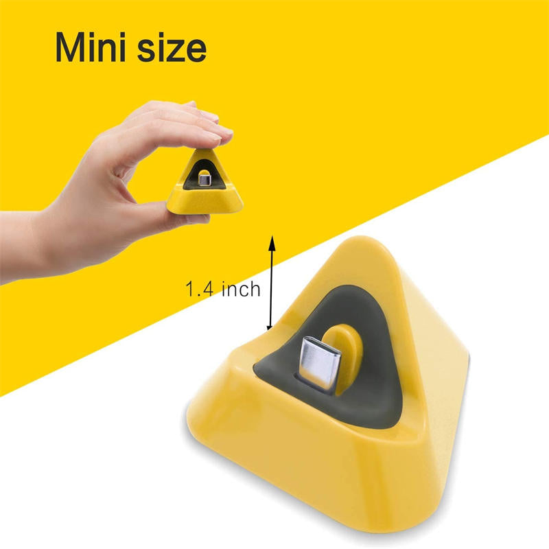 Charging Dock with Type C Port for Nintendo Switch lite-Yellow