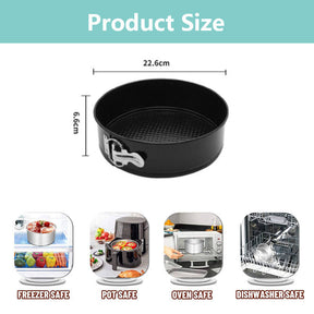 9 Inch Round Cake Pan Removable Bottom Bakeware