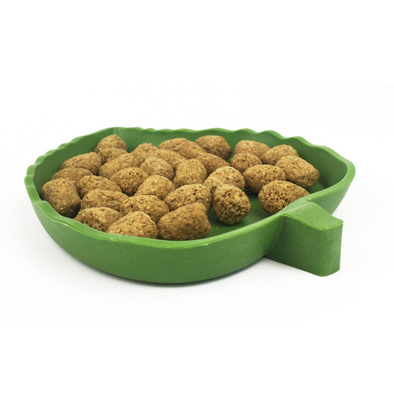 Reptile Food Water Bowl Plate Dish Suitable for Turtle to Drink and Eat-Tree