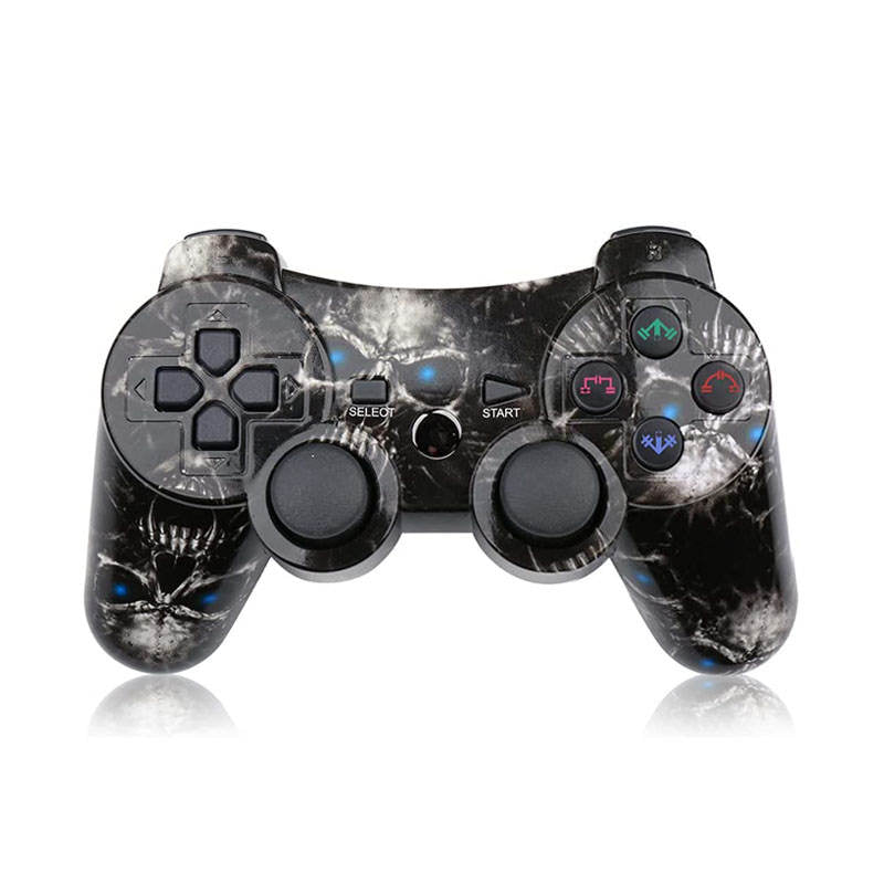 Wireless Controller with High Performance Motion Sense Double Vibration for PS3-Black