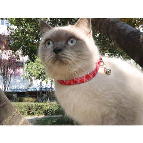 Breakaway Cat Collar with Bell Safety Adjustable Cat Collars-Watermelon