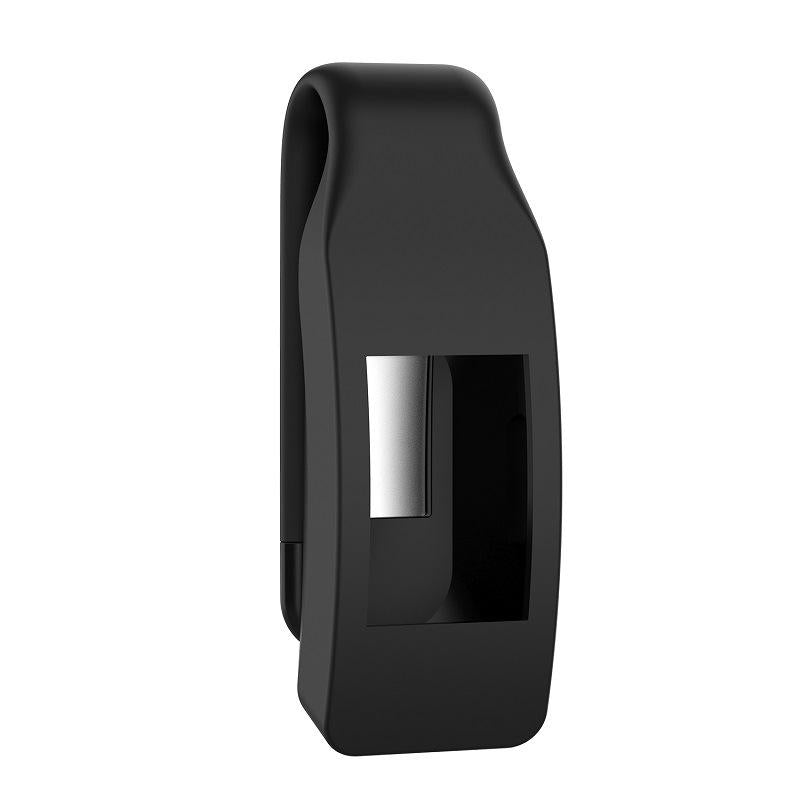 Clip Holder Replacement for Fitbit Inspire HR Soft Silicone Sport Wireless Strap Accessories for Fitbit Inspire HR For Fitbit Inspire HR-Black