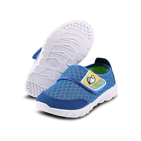 Baby Sneaker Shoes Breathable Mesh Athletic Casual Shoes For Boys Girls-Blue