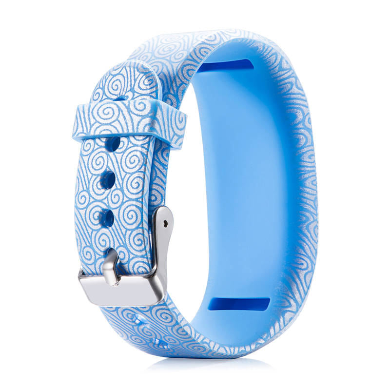 Compatible With Garmin Vivofit JR /Vivofit 3 Soft Silicone Colorful ReplacementWristbands-Color2