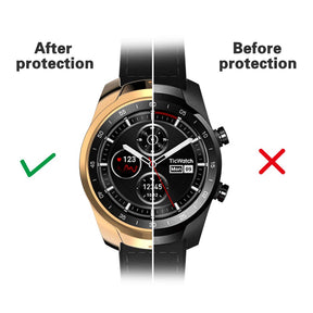 Case For TicWatch Pro Ultra-Light Protective Case Anti-Scratch Bumper Cover - Rose Gold