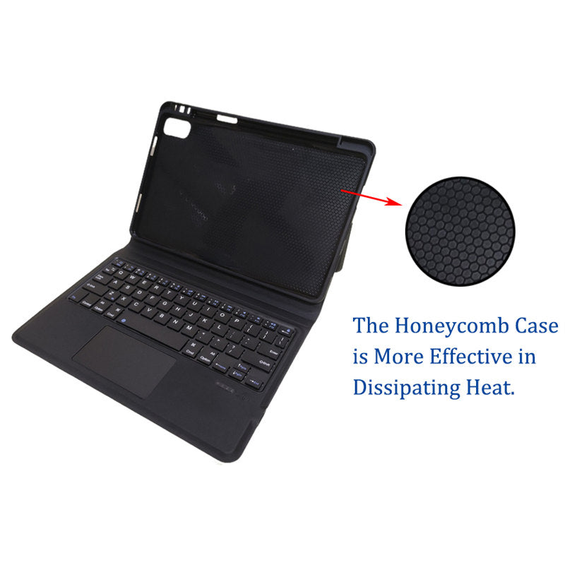 Slim Keyboard Case with Touchpad Pen Holder for Huawei MatePad 10.4 inch (2022/2020)/Honor V6/V7 10.4 inch