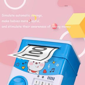 Children's Electronic Piggy Bank with Password Cute ATM Piggy Bank Great Toy Gift-SaveMoneyDog