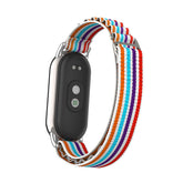 Nylon Sports Strap with Adjustable Metal G-hook for Mi 8 Watch-Colorful A