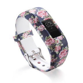 Compatible With Garmin Vivofit JR /Vivofit 3 Soft Silicone Colorful ReplacementWristbands-Color6
