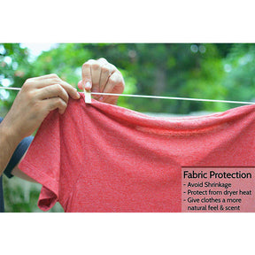 Retractable Clothesline Portable Heavy Duty Indoor and Outdoor Single Clothes Drying Rack