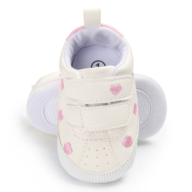 Baby Boys Girls Shoes Non-slip Velcro Sneakers Toddler First Walkers Shoes-LovePink