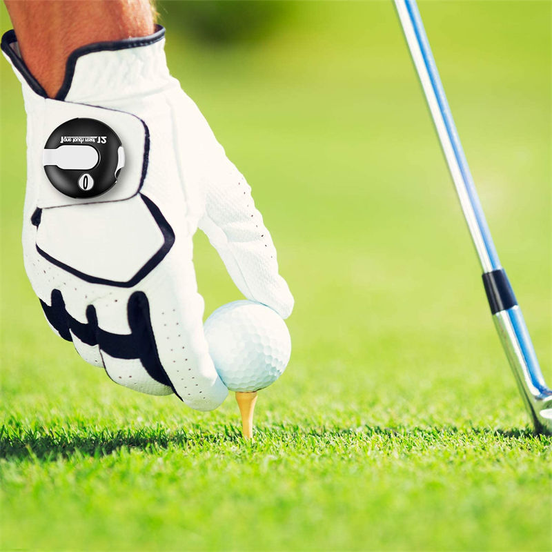 Mini Golf Stroke Counter Scoring Keeper up to 12 Shot Score for Golf Accessories-Black