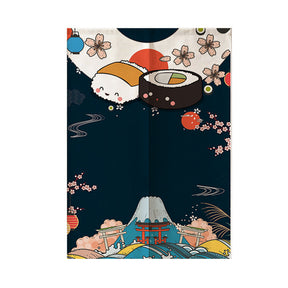 Japanese Noren Doorway Curtain for Home or Restaurant 33.5¡± x 59¡±-5