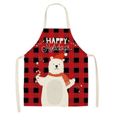 Christmas Kitchen Cooking Aprons Baking Grilling Aprons-A35