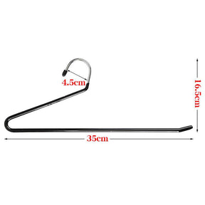 20 Pcs Trousers Pants Hangers Strong and Durable Space Saving Storage Hangers
