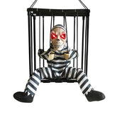 Scary Talking Prisoner Halloween Decorations with Motion Sensor and Light