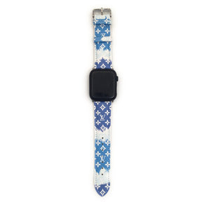 Leather Watch Band Street Fashion Strap for iWatch Series 6/5/4/3/2/1/SE-D