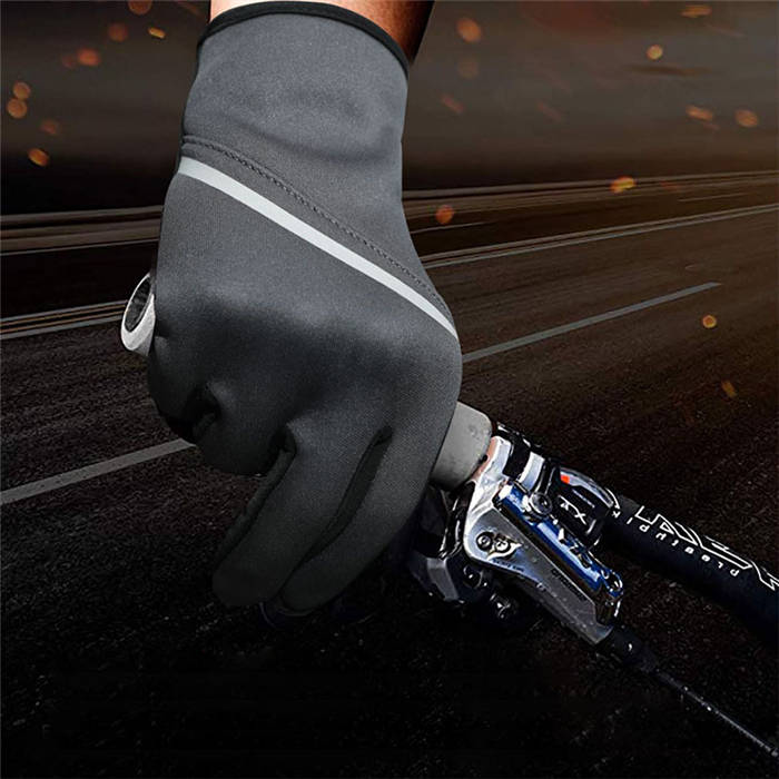 Winter Gloves Men Women Touchscreen Running Gloves Cold Weather Work Gloves -Gray104