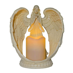 Angel Statue LED Candle Holder Memory Gift for Loss Loved One