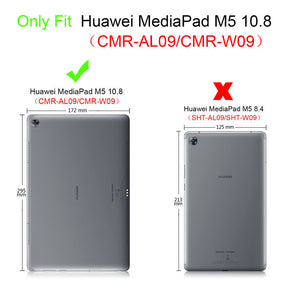 OnePiece Tablet Case Heavy Duty Bulit-in Kickstand For HuaWei MediaPad M5 10.8-Red