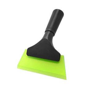 Small Squeegee for Mirror Glass Window Cleaner with Non-Slip Handle-Random Color