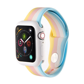 Colorful Silicone Sport Watch Band For Apple iWatch Series-01