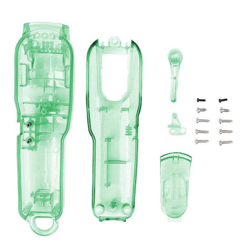 Clear DIY Back Housing Transparent Back Cover for Wahl 5-Star Series Magic Clipper Cordless 8148-Green