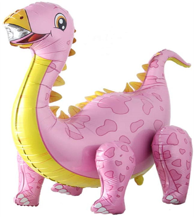 3D Tanystropheus Self-standing Dinosaur Balloon Birthday Party Baby Shower Decoration Inflatable Kit-Pink