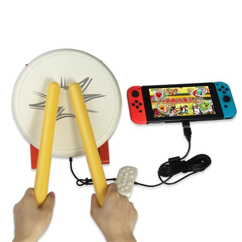 Taiko Drum Controller with Sticks for Nintendo Switch