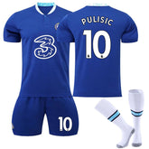 PULISIC #10 Chelsea Home Jersey 2022/23 Soccer Jersey Kit Football T-shirt Set For Adult Kids