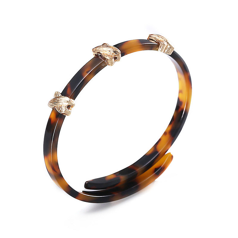 Fashion Acrylic Bracelet Amber Personality Jewelry