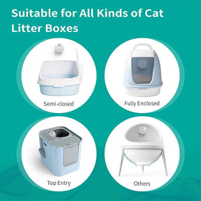 Cat Litter Deodorizer Unscented for All Kinds of Cat Litter Box Wardrobe and Small Areas