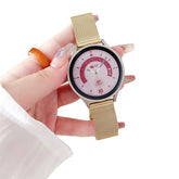 20mm Milanese Band with Magnetic Buckle for Samsung Huawei Watch-Gold