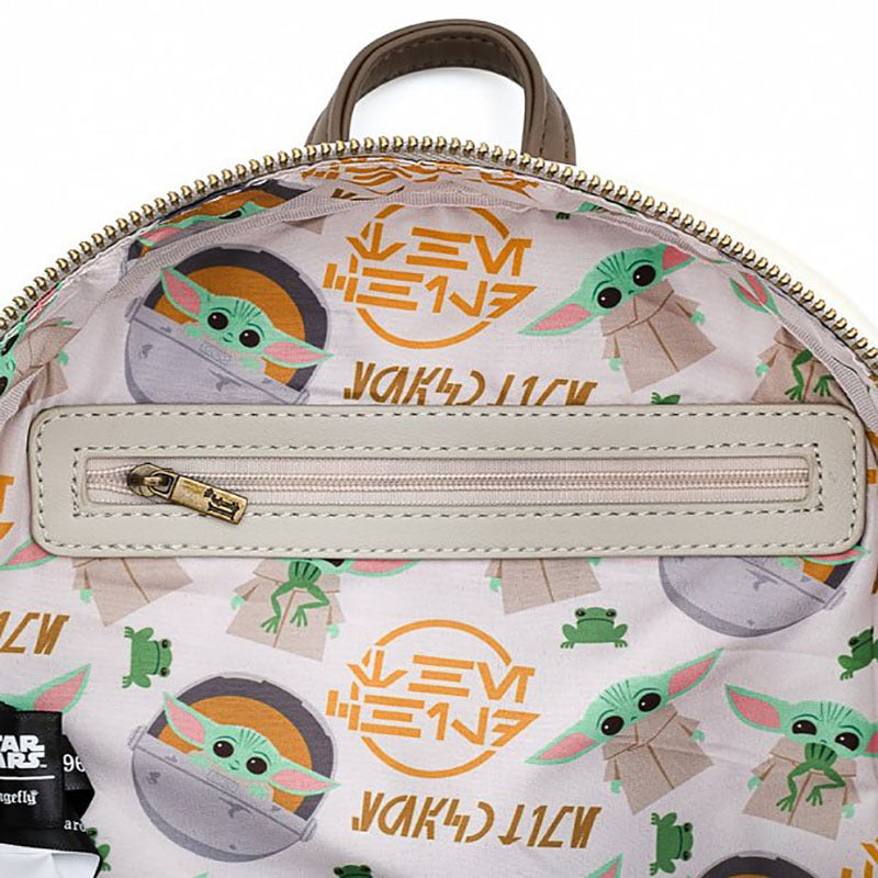 Star Wars Baby Yoda Womens Double Strap Cute Backpack