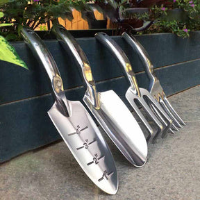 Garden Tools Set 4 Pcs Gardening Tools Durable Garden Hand Tools Garden Gifts for Men Women