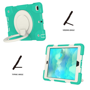 iPad Case For iPad 9.7/Air 2 with 360¡ãSwivel Stand-Mint Green