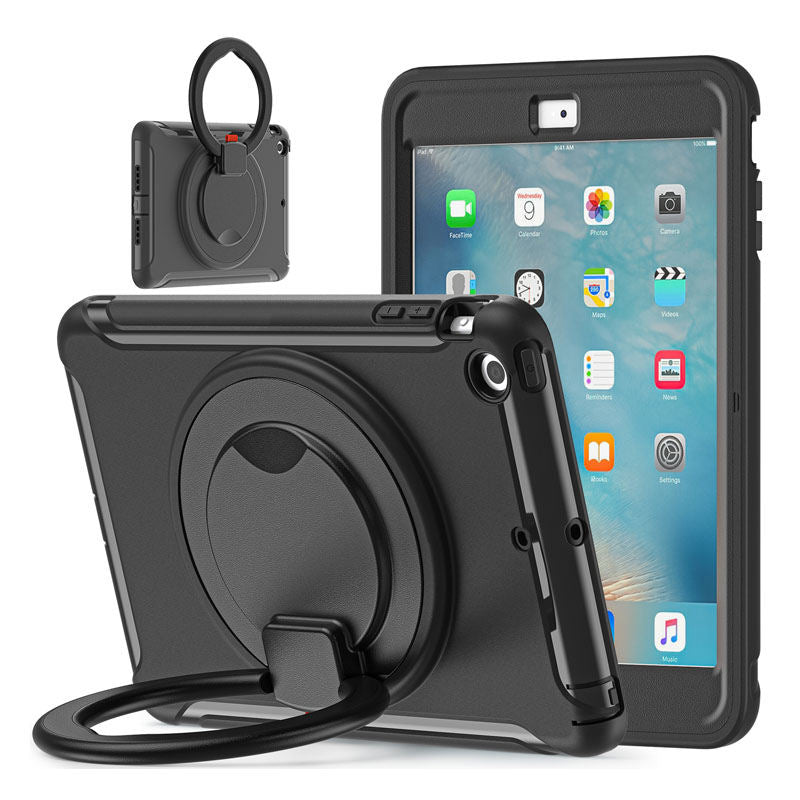 CowKing iPad Case For iPad Mini 1 2 3 With Handle Grip-Black