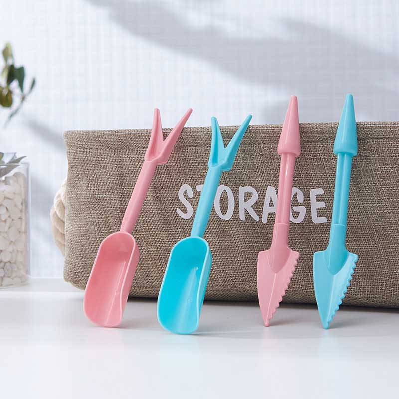 Home & Living2 Packs Succulent Transplanting Miniature Fairy Planting Mini Garden Hand Tools Set for Gardening Plant Care -Pink