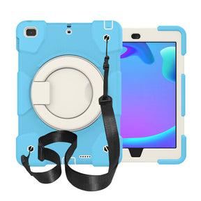 iPad Case For iPad 9.7/Air 2 with 360¡ãSwivel Stand-Sky Blue