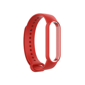 Xiaomi Band 5 Watch Bands Silicone Quick Release Strap Waterproof Replacement Wristband For Women-Red