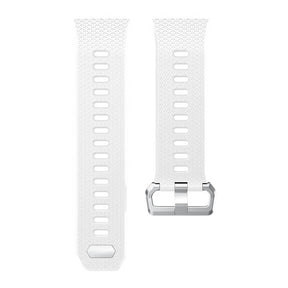 Soft Silicone Band For Fitbit Ionic Smart Watch Replacement Accessories-White