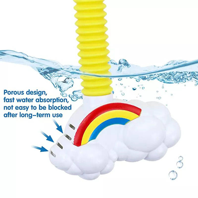 Bath Toy Elephant Automatic Water Pump with Shower Sprinkler for Ages 3+