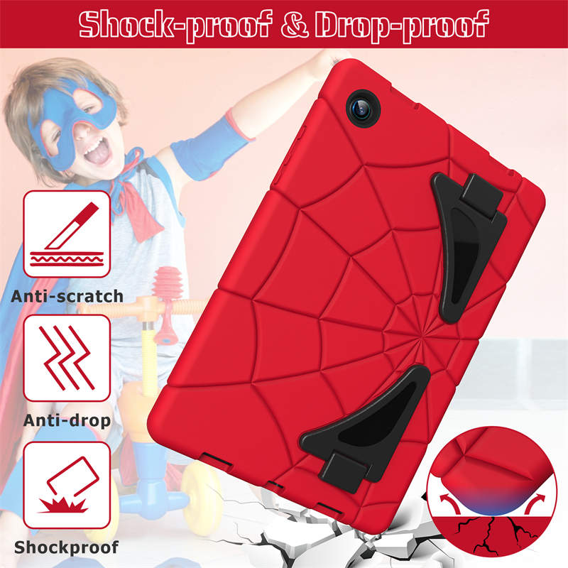 Spiderman Tablet Case for Samsung tab A8 10.5 X200/X205 2021-RedBlack