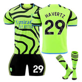 Arsenal F.C. Home Jersey HAVERTZ #29 Soccer Jersey Kids Adult 3Pcs Jersey Kits