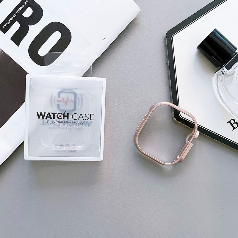 PC Protective Frame for Apple Watch 8 Ultra-RoseGold