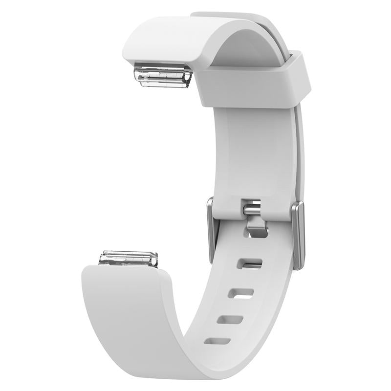 Soft Silicone Wristband Replacement Sports Watch Band For Fitbit Inspire/Inspire HR/ACE 2 -White